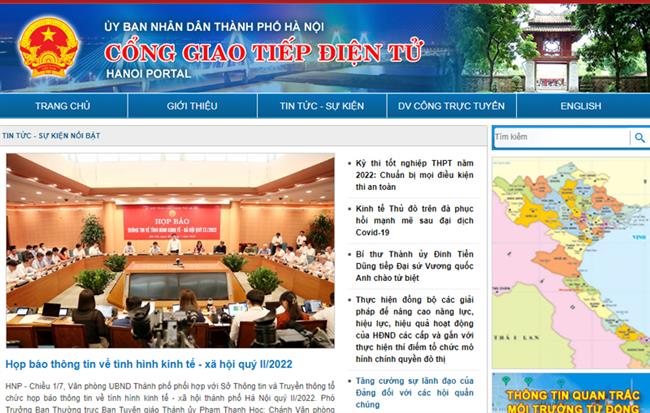 Thành lập Trung tâm Báo chí Thủ đô Hà Nội trên cơ sở Cổng Giao tiếp điện tử Hà Nội
