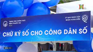 Hà Nội đã cấp chữ ký số cho hơn 1.000 người dân